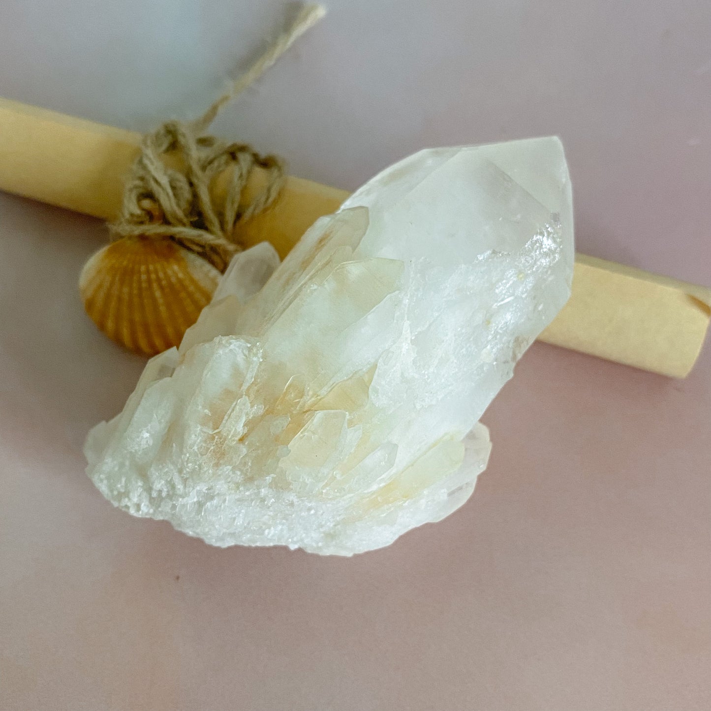 Golden Healer Pineapple Quartz (High frequency)