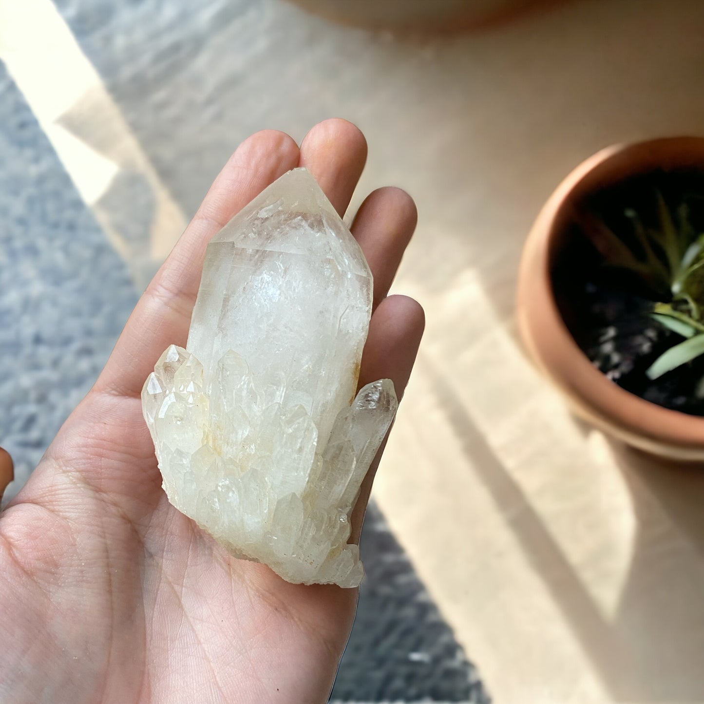 Golden Healer Pineapple Quartz (High frequency)